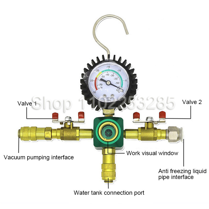 Radiator Pressure Tester - Tester ciśnienia w chłodnicy, narzędzie do