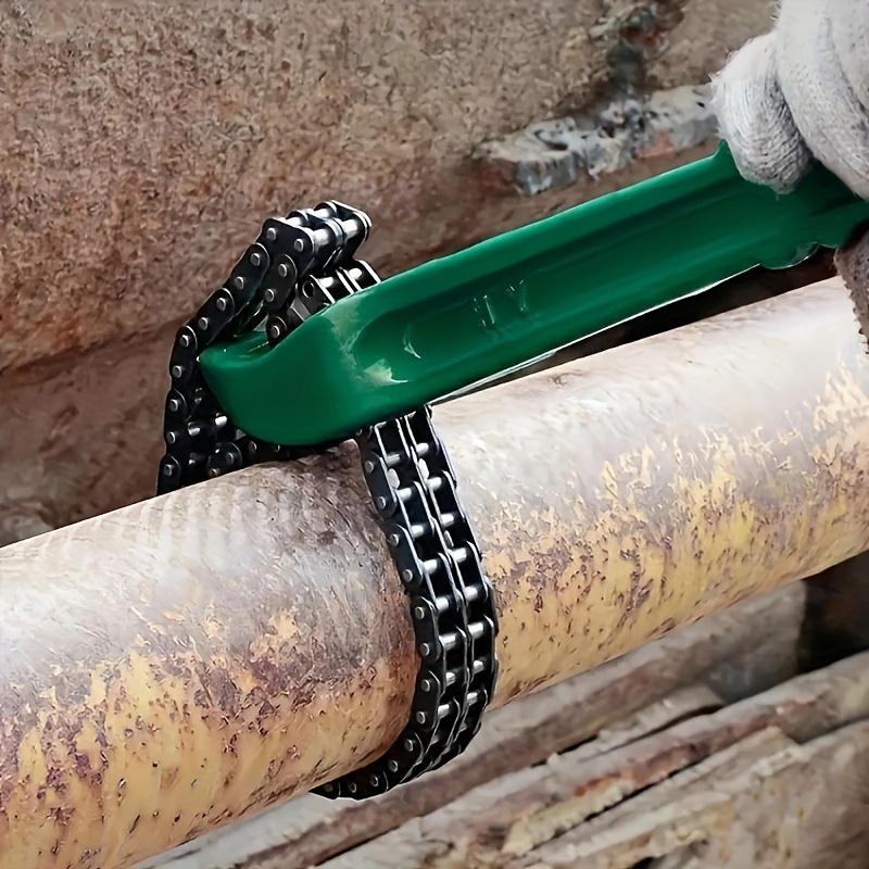 Oil Filter Wrench - Wytrzymały, regulowany klucz łańcuchowy z ergonomicznym