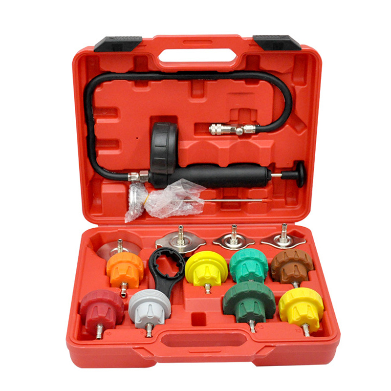 Radiator Pressure Tester - 15Pcs Uniwersalny tester ciśnienia chłodnicy Typ