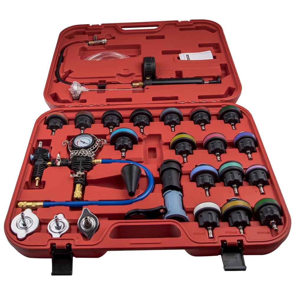 28-częściowy uniwersalny zesta – Radiator Pressure Tester recenzja i cena