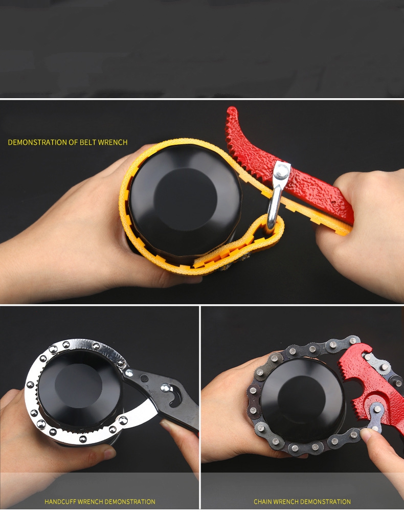 Regulowany klucz łańcuchowy do – Oil Filter Wrench recenzja i cena